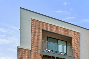 Exton apartment roof-top lounge with fire pits at Keva Flats